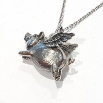 [블루케이] silver 순은 목걸이 펜던트 n200307-11속빈꼬마돼지