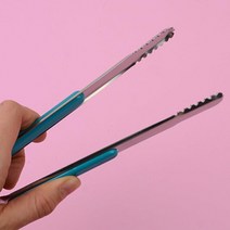 뷔페집게 주방 조리용 스텐 튀김용 집게 캠핑용집게 요리집게, 1개, 특대