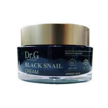 Dr.G 닥터지 블랙 스네일 크림 50ml (벌크) x 1개 달팽이크림 최근제조