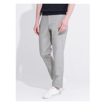 갤럭시 라이프스타일 갤럭시 라이프스타일 CARDINAL SLIM FIT 라이트 그레이 수피마 코튼 가먼트 다잉 치노 팬츠 (GC2321E