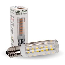 LED 콘램프 4W 주백색 미니콘램프 총알전구 스틱램프 E14 E17, RE 주백색 E17 4W