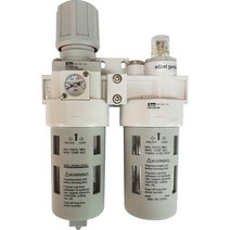 파커 에어유닛세트 조립형2구 에어유니트 수분제거기, PCA403-04, 1개