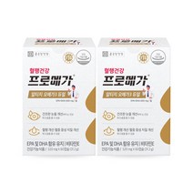 [종근당건강] 프로메가 알티지 오메가3 듀얼 2박스 2개월분, 60정, 2개