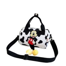 무선 게이밍 버티컬 손목 편한 마우스 mickey mouse new girl children single shoulder 기울어진 가방 귀여운 메신저 핸드백 kids black, 소