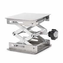 작업대 스테인레스 스틸 리프트 테이블 조정 가능한 목공 실험실 스탠드 테이블 랙 리프팅 플랫폼 가위 리프터 엘리베이터 벤치 10x10cm
