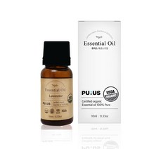 퓨어스 유기농 라벤더 에센셜 오일 10ml, 단품
