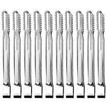 벅칼 주방 스테인레스 악어 집게, 20x300mm, 10개