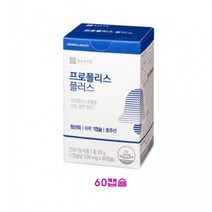 와일드비 프로폴리스 플라보노이드 아연 항산화 60캡슐