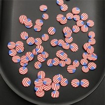 60g 미국 국기 Polymerclay 어린이 점토 뿌리 Diy/스크랩북 장식/공예 필러/공예 Diy 만들기/네일 아트, [11] 60g R S