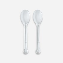 새담 아이스크림 스푼 12.5cm 투명(개별포장) 60개, 1개입