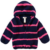 데이브벨라 뽀글이 후드 집업 점퍼 Y17BJP0003