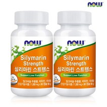 나우푸드 실리마린 스트렝스 90캡슐 2병, 2개, 상품상세참조
