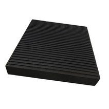 방진고무패드 골무늬판 민자판 고무판 충격흡수 소음방지 진동방지 밀림방지, 600 x 600 x 50, 민자, 1개