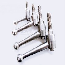 클램프레버 그립볼트 SUS CLB-WS-6 15 20 25 30 40 산업용 공업용 손잡이 스테인리스손잡이 SUS 그립볼트, CLB-WS-6 (40)