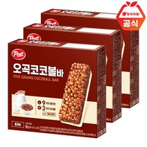 포스트 오곡코코볼바 100g 4개입 x3개, 3개