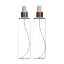 금속스프레이용기 120ml 150ml 200ml 250ml 300ml 500ml 미스트 공병 화장품 소분 용기, 1개, 250ml투명 골드캡