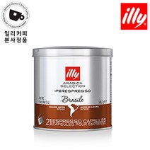 일리 모노아라비카 브라질 캡슐커피 21개입, 140.7g, 6개