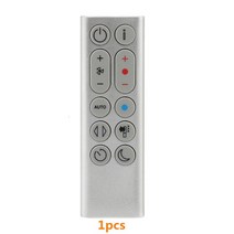 공기청정기 먼지필터 메인보드 초음파 전열교환기 공기 청정기 리모컨 다이슨 HP04 냉온수 블레이드리스, 01 silvery 1pcs