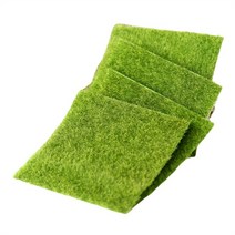 사각 인조 잔디 모형 정원장식 테라리움 건축모형 CN-3800, 15x15cm
