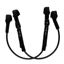 윈드서핑 윈드 서핑 수상 스포츠용 조절 가능한 하네스 라인 2 개 세트, 09 28 inch Blue