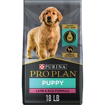 강아지 사료 Purina Pro Plan Puppy Lamb amp Rice Dry Dog Food Packaging May Vary, [01] 18 lb. Bag