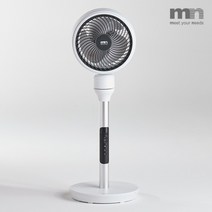 [엠엔] 스탠드형 12단계 풍속조절 저소음 DC모터 리모컨 써큘레이터 FNQ-D7SS