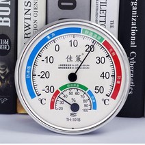 싸다몰 습온도계 온도계습도계 원형 아날로그 온도 습도 측정 온습도계 11721