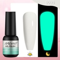 Nailwind하이브리드 세미 퍼머넌트 네일 폴리시 젤 8ml UV 바니시 네일아트 디자인 매니큐어 베이스 탑코트 프라이머 매트, 없음, 8080