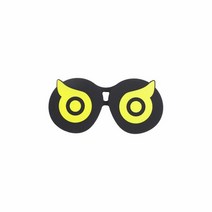 VR 피코 4 렌즈 보호 커버 먼지 스크래처 vr 안경 실리콘 보호 커버, 노란색