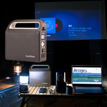 올인원파워뱅크 인산철배터리 캠핑파워뱅크 NH 대용량 모바일 전원 야외 220V 공급 장치 자체 운전 투어 스톨 캠핑 다기능 충전 보물 휴대용, [02] 어두운 갈색