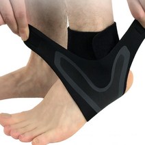 발목보호대 아대 압박 밴드 복숭아뼈 붕대 지지대, M사이즈 왼쪽