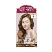 AP 려 우아채 새치크림 염색약 7O오렌지브라운x4개, 7O오렌지브라운, 4개