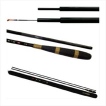 동와 흑일색 5척~15척 꽂기식 중층낚시대 내림낚시대, 5척