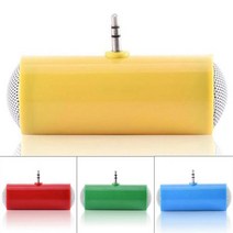 오디오스피커 카페 노래방 매장 용 스피커 오디오 모니터 3.5mm Jack Stereo Mini Speaker Portable MP3 Mu, 05 yellow