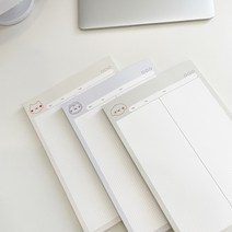 [볼터치들] A4 소프트 노트패드 (3color 100g), 100매, 소프트 카키