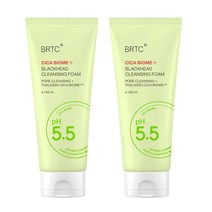BRTC 시카 바이옴 블랙헤드 클렌징 폼 150ml, 2개