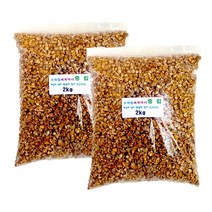 세척 중립마사 2kg x 2개- 다육이 야생화 관엽 화분 분갈이흙, 2개