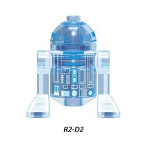 R2D2 BB8 C3PO ROGR 로저 i688 슈퍼 배틀 버즈 드로이드 빌딩 블록 일반 불행한 벽돌 액션 피규어 키즈 완구, G-X1508