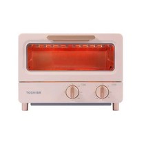 TOSHIBA 가정용 전기 오븐 220V 베이킹 전기 오븐 8L 미니 다기능 빵 베이킹 오븐 미니 오븐 전기, 분홍, CN, 02 분홍색_01 CN