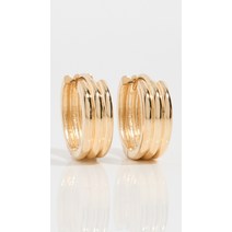 Ariel Gordon Jewelry 아리엘 고든 쥬얼리 14k 트립티치 후프 귀걸이