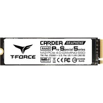 TEAMGROUP 팀그룹 T-Force CARDEA A440 Pro 1TB SSD PS5 호환 3D TLC NAND NVMe PCIe Gen4 x4 M.2 2280 게임용 SSD