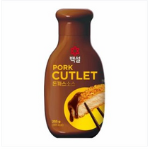 백설 돈까스 소스 255g, 8개