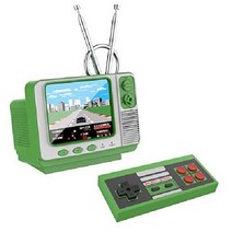 고전 레트로게임기 휴대용 오락실 게임보이 오락기, 그린콘솔