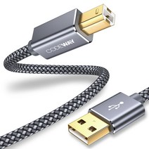 [pci e연장] 코드웨이 USB AB 연결 선 프린터 케이블, 5M