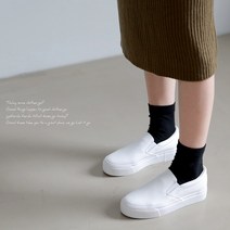 여성 여자 키높이 발편한 쿠션 슬립온 운동화