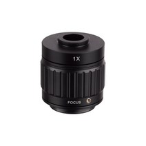 AmScope 1x C 마운트 카메라 어댑터 CX 포토 포트 AD-C10-CX, 한개옵션1