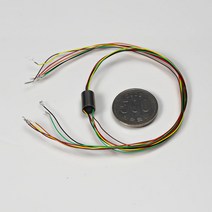 CSE008-06-0106-NF 외경7.9파이 6접점 1A SUS바디 초소형 브러쉬슬립링