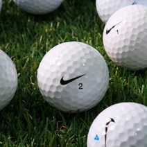 나이키 로스트볼 화이트볼 A 급 10개/E9502W 스코어카드 증정, 1개, 10개