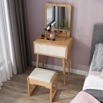 일본 단단한 나무 드레싱 테이블 작은 아파트 모던한 미니멀리스트 침실 드레서 싱글 테이블 스토리지 캐비닛, 12 12