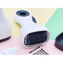 개인정보 가리는 마구잡이 알파벳 도장 정보보호스템프 스탬프 사생활보호 택배용 영수증보호 개인정보관리, 상세페이지참조